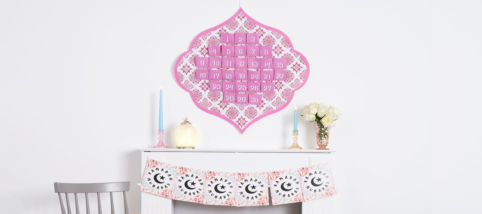 Ramadan Advent Calendar (Pink) – Salam Occasions