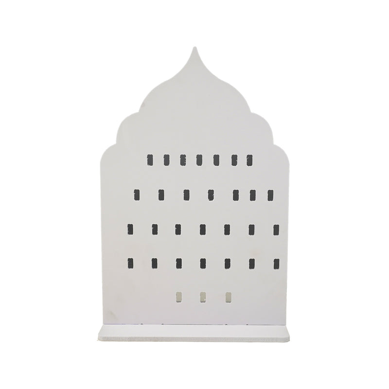 Gold and White Ramadan Wooden Countdown Calendar