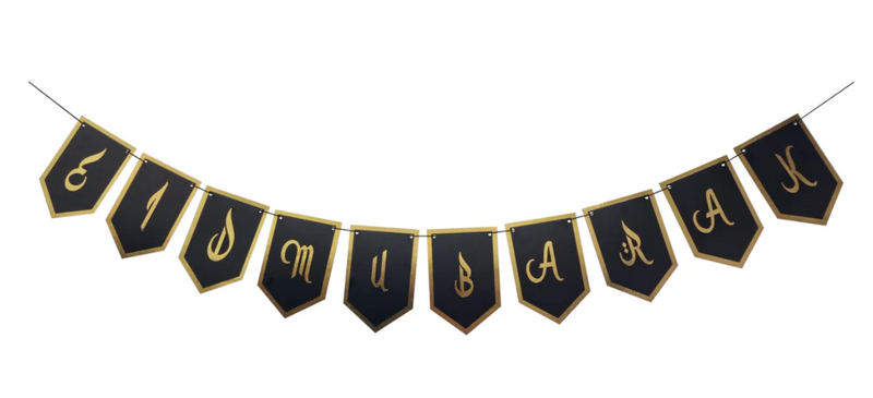 Black & Gold Decorations Set £9.99 with Gift Bag